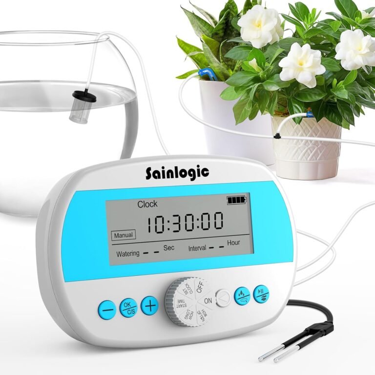 Sainlogic Automatic Plant Waterer with Timer for 15 Pots 7 71lsBJrByPL. SL1500 amzliving.com
