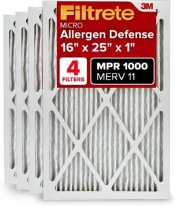 Air Filter MPR 1200: Superior Filtrete 16×20×1 Delivers Healthier Indoor Air Quality