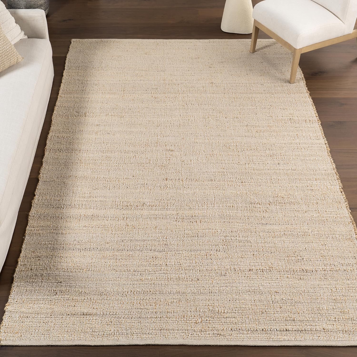 nuLOOM Elfriede Hand-Woven Jute Runner Rug