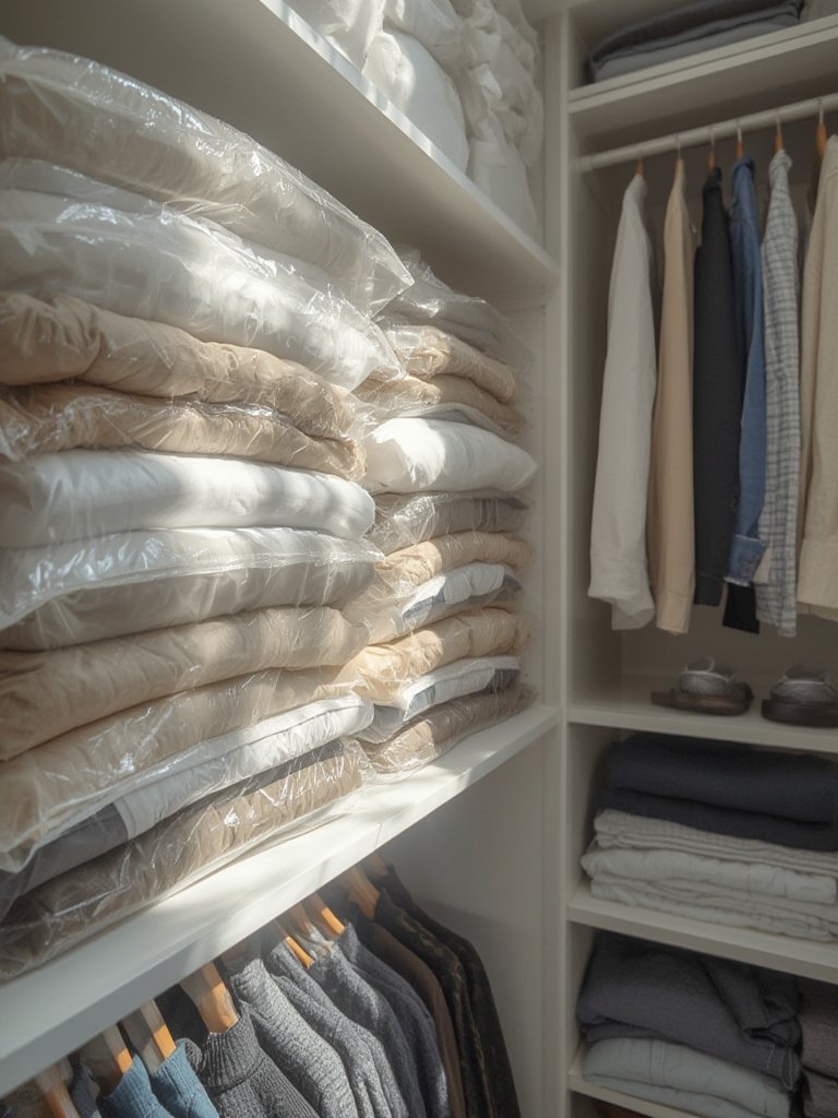 vacuum bags in action