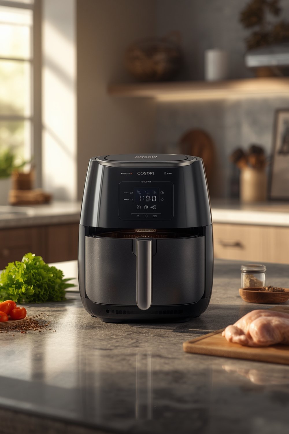 Air Fryer: 9 Ultimate Steps For Amazing Results In 2026 1 air fryer - Cosori in use for family meals