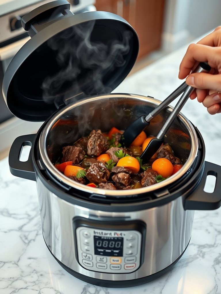 best instant pot pressure cooker - In Use