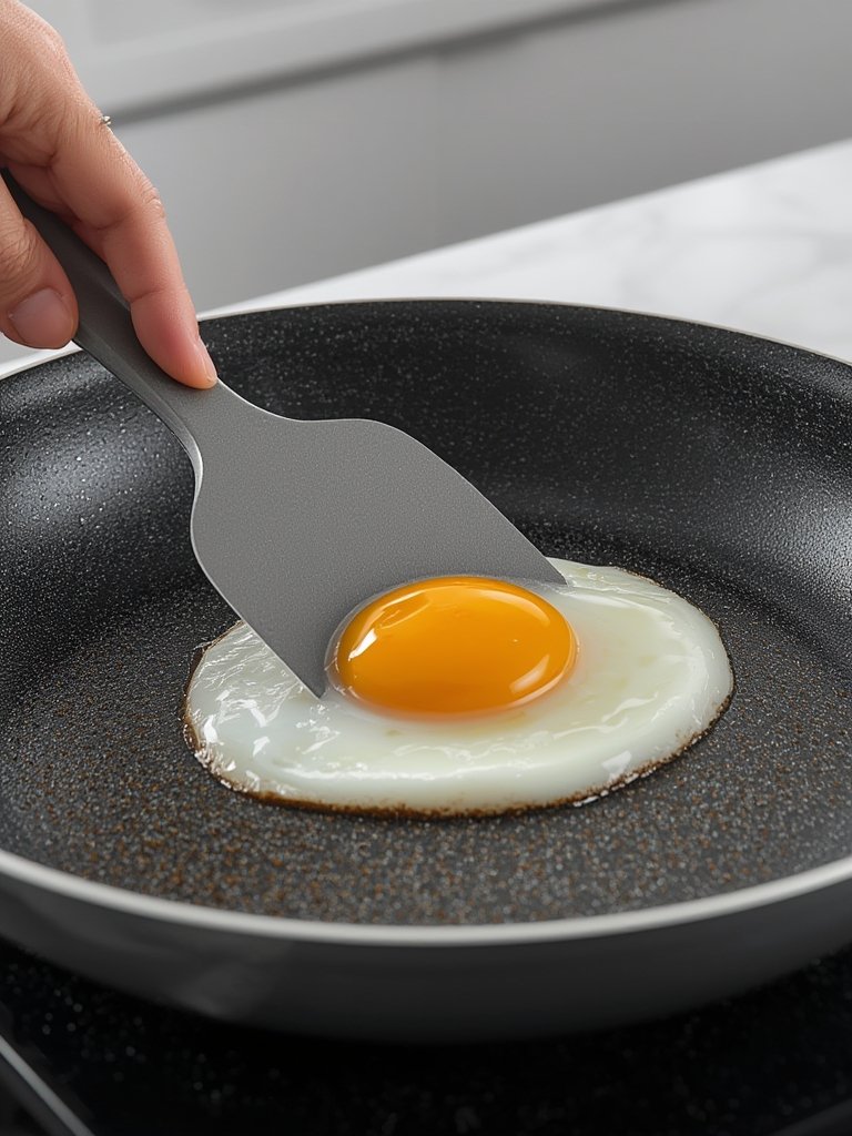 best non-stick pan for eggs - In Use