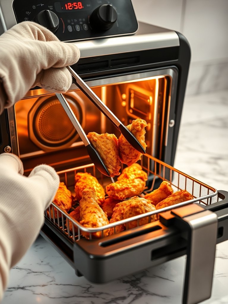 best toaster oven with air fryer - In Use